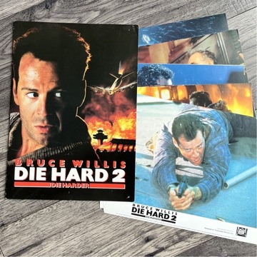 Die Hard 2 pakiet promocyjny szklana pułapka zdjęcia