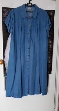Sukienka jeansowa niebieska rozmiar 42