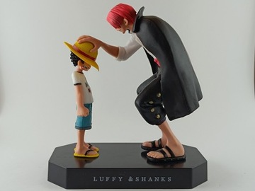 Figurka - One piece - Luffy & Shanks - 18cm