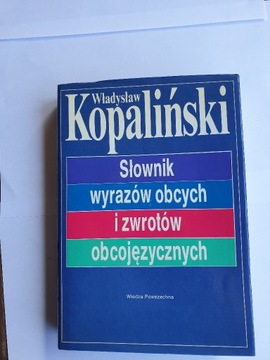 Słownik wyrazów obcych Kopaliński Wiedza Pow.