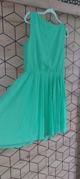 Sukienka Esprit 42 zieleń szyfon