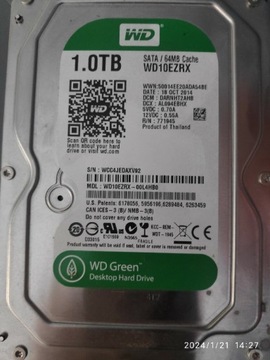 1.0 tb 3.5 sata stan idealny