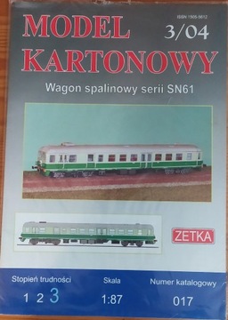 Model kartonowy. Sn 61