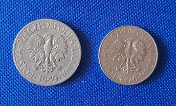 10 zł 1959 , 1970 rok.