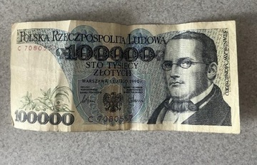 BANKNOT 500 TYSIĘCY ZŁOTYCH 