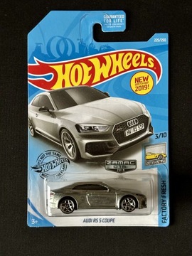 AUDI RS5 COUPE ZAMAC HOT WHEELS FYG40 2019 USA