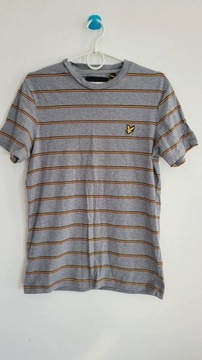 Lyle & Scott szara męska bluzka w paski S