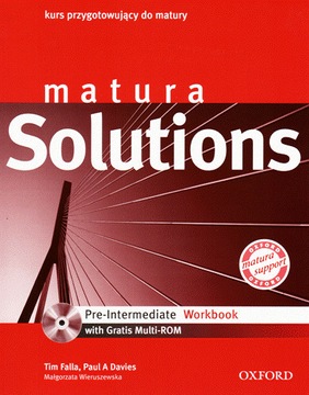 Matura Solutions Pre Intermediate Workbook + CD