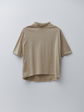 Luźna koszulka z bawełny organicznej