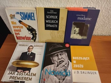 Simmel Nowicki Górski Libera Durschmied i in. cena za 6 książek
