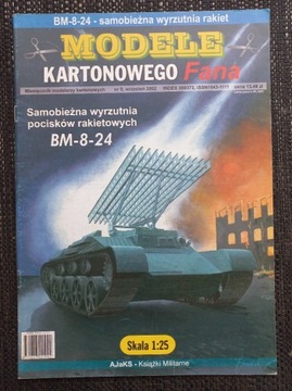 Modele Karton. Fana 2002\09 Wyrzutnia BM-8-24