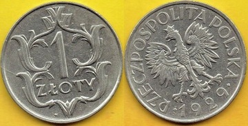 1 złoty, 1929 rok