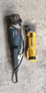 Bosch GWS24-230 JB + DeWalt DWE4237 uszkodzone