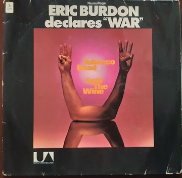 Eric BURDON declares WAR; winyl
