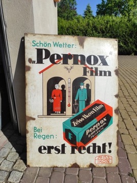 Stary szyld niemiecki pernox film