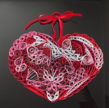Ażurowe serce - doskonały prezent Walentynkowy