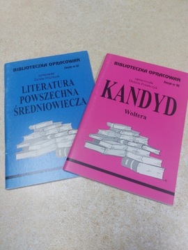 Biblioteczka oprac.- Kandyd+Literatura średniowiec