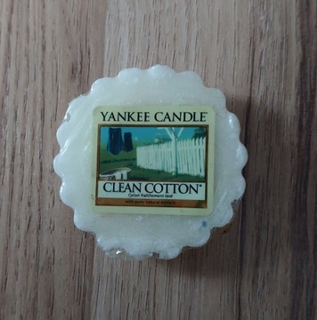 YANKEE CANDLE WOSK ZAPACHOWY 22G CLEAN COTTON