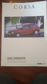 Prospekt Opel Corsa