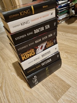Stephen King zestaw książek 