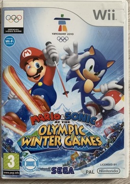 Mario & Sonic Winter Olympic Games Vancouver Wii