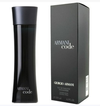Perfumy Armani Code 125 ml plus GRATISY 