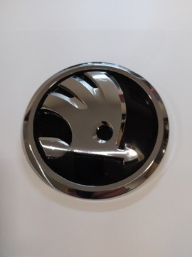 Emblemat LOGO Skoda YETI (MAT) TYŁ 11CM 5L0853621B