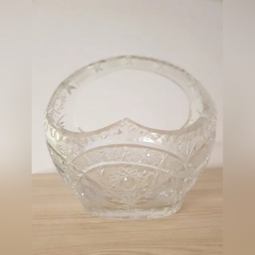 Kryształowy koszyczek, kryształowy wazon