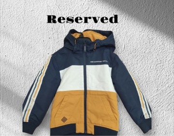Reserved kurtka dla chłopca na wiosnę jesień przejściówka 116 kaptur