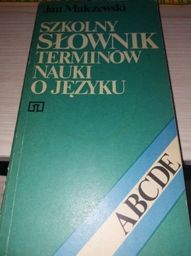 Szkolny Słownik Terminów Nauki o Języku