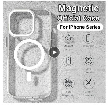 IPhone 14 Pro Case przezroczysty z MagSafe