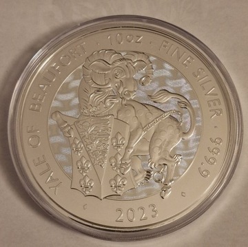 Srebrna Moneta 2oz,Yale Tudor Beasts 2023