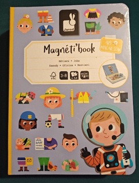 Janod magnetyczna układanka magnetibook zawody