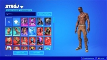 Konto Fortnite TRAVIS SCOTT 