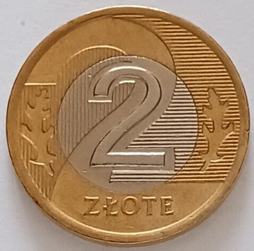 2 zł złote 1995 r.