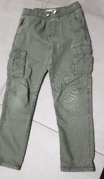 Spodnie bojówki dla chłopca  H&M 140 