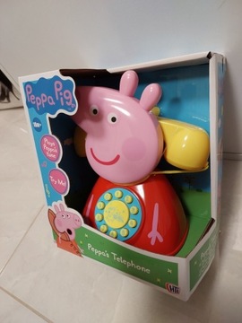 Super telefon świnka peppa wydaje dźwięki, dzwoni