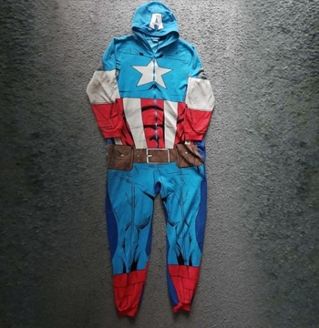 Kigurumi Avengers Marvel onesie Kapitan Ameryka L