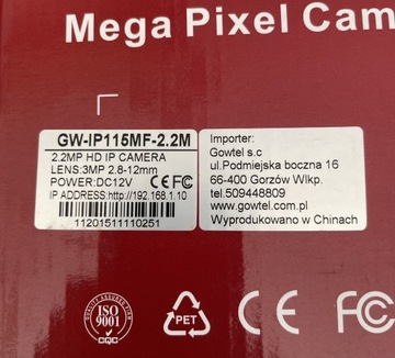 Kamera GW-IP115MF-2,2MP