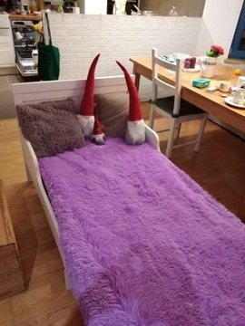 Rozsuwane łóżko dla dziecka Ikea + dno i materac