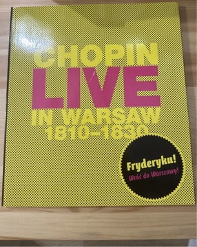 Chopin live Warsaw 1810-1830 album