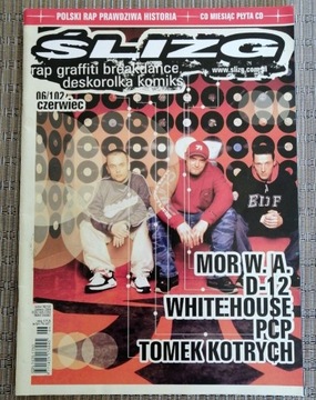 Magazyn Ślizg 06/102 z 2004r. + CD Liroy.