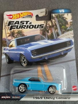 Hot Wheels F&F - 1969 Chevy Camaro Premium