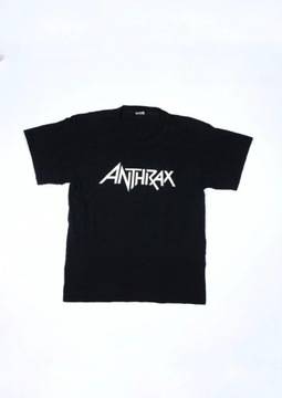 Anthrax t-shirt męski czarny L