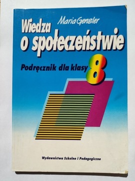 WSiP Wiedza o społeczeństwie podręcznik 8 Gensler