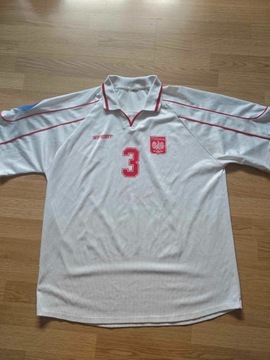 Oryginalna koszulka Polski U-18 z EURO 2001