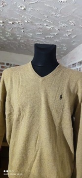 POLO SWETER  KREMOWY roz.  XL