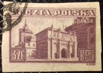 Polska Fi 379 Zabytki Gdanska / ciety