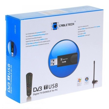 Cabletech tuner USB DVB-T HD PC