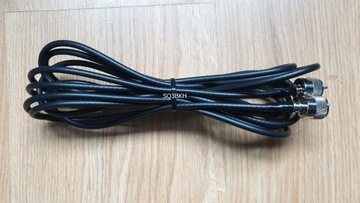 Kabel RG 58 50 ohm 4m z wtykami UC1